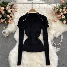 Fabric: Blended Size: one size Color: white, black, camel Size: length 57 sleeve length 57 bust 66 waist 54 Black And White Fabric, Black Camel, Style Sweater, V Neck Cardigan, Sweater Coats, White Fabrics, Coats For Women, Camel, White Black