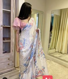 Girly Suit, Sita Mahalakshmi, Sarees Ideas, Trendy Saree, Oopsie Daisy, Girly Style Outfits, Nigerian Recipes, Saree Looks, Iqra Aziz