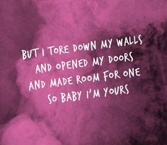 I’m Yours | Alessia Cara. ♡ Halsey Quotes, Silly Love Quotes, Country Music Songs, I'm Yours, Ig Captions, Inspirational Music, Best Song Lyrics