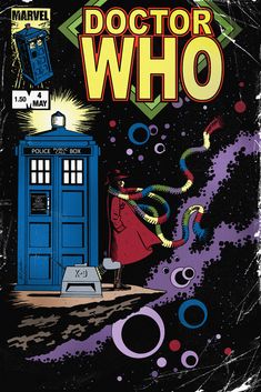 the cover to doctor who comic book