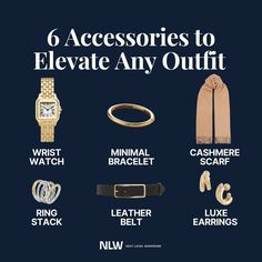 NEW BLOG POST: 6 FASHION ACCESSORIES TO ELEVATE ANY OUTFIT⁠ -⁠ Fashion accessories are that little something extra that take a look to the next level. They’re those personal, finishing touches that subtly show that you put time and effort into how you look.⁠ ⁠ That said, accessories should always be just that: an accessory. Your outfit should stand alone without an added bangle or bracelet. Those things can elevate your look, but they shouldn’t be the majority of your focus.⁠ ⁠ So today, we’r... Scarf Rings, 2024 Style, Elevate Your Look