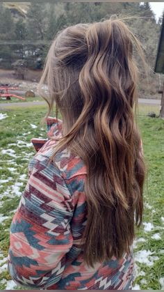 Western Hair Styles, Western Hairstyles, Country Hairstyles, Western Hair, Rambut Brunette, Brown Hair Inspo, Looks Country, Hair Stylies