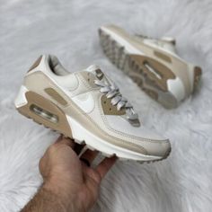 Item: Nike Air Max 90 Size: Women's Us. Size: 6 Condition: New With Defects New* Minor Paint Chipping Around Midsole Offers Welcome Bundle And Save: Visit Our Store And Send A Message With Your Bundle 100% Authentic C-048417 Nike Air Max 90 Women, Nike Gym Shoes, Womens Sportswear, Girls Basketball Shoes, Light Sneakers, Nike Waffle, White Shoes Sneakers, Shoes Nike Air, Shoes Ideas