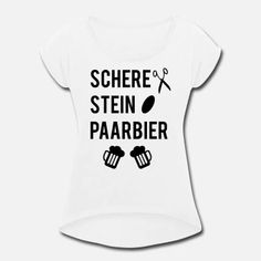 'Schere Stein Paarbier' Frauen Bio Tanktop | Spreadshirt Baby Onesies, Clothes