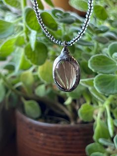 This necklace features cute little sagebrush leaves encased in glass and silver soft solder, hung on a strand of sage colored seed beads. 16 inches long. Soft Solder Jewelry, Solder Jewelry, Soft Solder, Soft Soldering, Soldered Pendants, Soldering Jewelry, Botanical Jewelry, Jewelry Beaded, Diy Crafts Jewelry