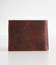 BKE Genuine Leather Wallet - Brown , Men's Brown Embossed logo wallet. Due to the nature of leather/suede, small variances of color in the skin may occur, this is in no way considered a defect. These are inherent characteristics of leather/suede and will enhance the individual look of your garment.. Outer: 100% Full Grain Bovine Leather. Lining: 100% Cotton. Apparel & Accessories Brown Leather Wallet With Leather Patch, Casual Brown Bifold Wallets, Brown Textured Leather Wallet, Brown Leather Patch Trifold Wallet, Brown Leather Patch Trifold Wallet For Everyday, Distressed Brown Leather Wallet, Rugged Leather Wallet With Coin Pocket, Brown Bifold Wallet With Leather Patch, Rugged Brown Wallet For Everyday Use