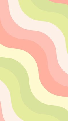 an abstract background with wavy lines in pastel colors