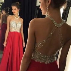 2016 Prom Mermaid, Dress Nigth, Halter Evening Dress, Formal Prom Dresses Long, Open Backs, Dress Modest, Long Prom Gowns