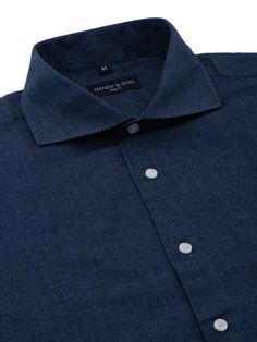 Discover the all-new Dark Denim Shirt. This with our new Cutaway Collar. Our denim fabric is very soft and easy iron. Dark Denim Shirt, Stylish Men Wear, Stylish Wardrobe, Denim Shirt Men, Denim Shirts, Cutaway Collar, Scandinavian Fashion, Dress Denim, Stylish Mens Outfits