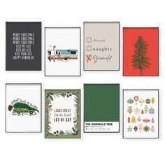 christmas card assortment with holiday greetings