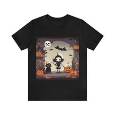 Get Ready for Halloween with Stylish T-Shirts Spice up your wardrobe this spooky season with our exclusive collection of Halloween t-shirts! Whether you're looking for a classic shirt Halloween design or something unique, our Halloween shirts for adults are perfect for any festive occasion. These t-shirts come in a variety of styles and are available as tees for both men and women. Made from high-quality materials like bella canvas shirts, they are comfortable, durable, and perfect for your tshirt outfit. Whether you're going for a casual look or something more stylish, these shirts graphic tees will make a statement. Looking for the perfect gift for a friend? Our Halloween presents include a range of t-shirts that make thoughtful and fun gifts. Whether you're shopping for t shirts for men Halloween Tee Shirts, Retro Horror, Halloween T Shirts, Ready For Halloween, Halloween Shirts, Halloween Tees, Tshirt Outfits, Halloween T Shirt, Halloween Design