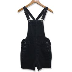 Madewell’s Black Denim Shortalls. Perfect For Summer! Size Xxs Nwt - Excellent Condition 100% Cotton Measurements: Waist: 29” Front Rise (Crotch To Top Of Waistband): 10 1/4” Back Rise (Crotch To Top Of Waistband): 14 1/2” Inseam: 3” Front Length (Top Of Bib To Crotch): 10 3/4” Black High Rise Denim Jumpsuit For Spring, Black High-waisted Denim Jumpsuit With Pockets, Black High Waist Denim Jumpsuit For Summer, Spring High Waist Black Denim Jumpsuit, Spring Black High Waist Denim Jumpsuit, Spring High-waist Black Denim Jumpsuit, Spring Black High-waist Denim Jumpsuit, Black Bib Front Utility Overalls, Black Utility Overalls With Bib Front