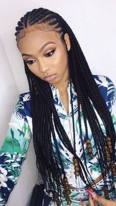 Latest Braided Hairstyles, Cornrow Braids, Makeup Tip, Braided Hairstyles For Wedding, Black Hairstyles, Cornrow