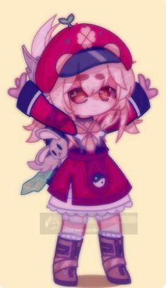 Klee Gacha Club, Gacha Genshin, Sakura Art, Sun And Moon Drawings, Chibi Anime Kawaii, Anime Expo, Oc Gacha, Gacha Stuff, Club Outfit Ideas