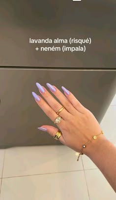 Stiletto Nail Art, Really Cute Nails, Neutral Nails, Girls Nails, Fabulous Nails, Nail Art Inspiration, Nails Inspo, Short Acrylic Nails, Purple Nails