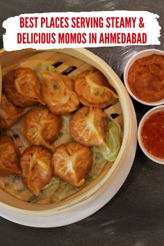 Best Places Serving Steamy & Delicious Momos In Ahmedabad | hungrito On Fire, The Good Place, Are You The One, The One, Cafe, Chicken, China, Road