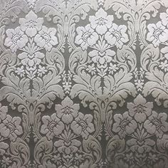 a close up view of a wallpaper pattern