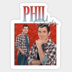 an image of two men smiling on the cover of phil and andy's magazine