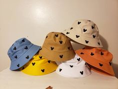 As seen on picture. Each hat is made by hand and hand crafted. One size 22.8 in in crown one size adult hats can fit ages 6 and up. Please make sure you check the size before ordering. And also please check adress when ordering Disneyworld 2024, Disneyland Fits, Didney Worl, Disney Fits, Disney Wear, Pico Rivera, Disney Honeymoon, Disney Dress Up