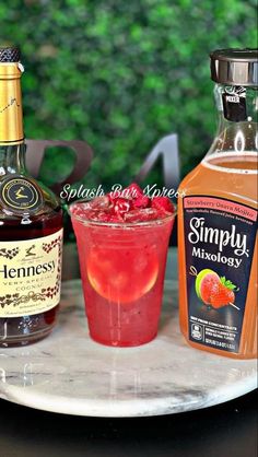 Mix Drink Ideas, Honey Melon Ciroc Recipes, Ciroc Passion Drink Recipes, Drinks With Hennessy, Ciroc Mixed Drinks, Hennessy Drinks Recipes, Ciroc Passion, Hennessy Mixed Drinks, Fun Alcoholic Drinks For A Party