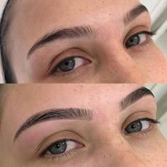 Brow Shapes, Eyebrows Done, Brow Goals, Mircoblading Eyebrows, Nano Brows, Eyebrows Goals, Perfect Eyebrow Shape, Plucking Eyebrows, Eyebrow Design