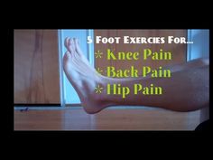 Cura el dolor de pies, cadera y rodillas en minutos con estos 5 ejercicios - Notas - La Bioguía Posture Fix, Bolesti Chrbta, Knee Pain Exercises, Foot Exercises, Body Posture, Back Pain Exercises, Hip Pain, Back Muscles, Back Exercises