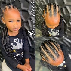 Toddler Straight Back Braids, Kids Straight Back Braids, Straight Up Hairstyles, Braid Gel, Back Braids, Straight Backs, Straight Back Braids, Hair Down Styles, Kid Hairstyles