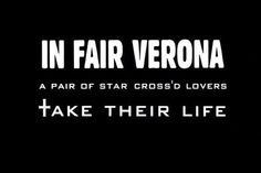 a black and white photo with the words in fair verona written on it