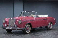 Mercedes 220, Pink Cars, Aesthetic Cars, Future Cars, Cars Vintage, Old Classic Cars, Mercedes Benz Cars