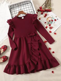 Abaya Designs Latest, Lace Summer Dresses, Stylish Short Dresses, Baby Dress Design, Diy Vetement, Girls Casual Dresses