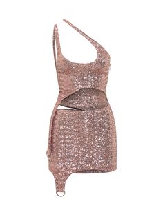 Dress Reference, Dress Straps, Naked Wardrobe, Asymmetrical Neckline, Tumblr Fashion, Pleats Please Issey Miyake, Clothing Websites, Pink Mini Dresses, Dress Outfit