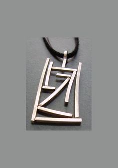 "This Zen-inspired sterling silver pendant is handcrafted, fabricated from sterling silver and measures approximately 1.5\" X  .75\";  includes 18\" sterling silver chain; made to order and can be customized!  FEATURES -Sterling Silver Linear design - Measures approximately 1.5\" long - Sterling silver chain included (18\") - Hand made to order SHIPPING - Handmade by DeLisa Designs in Austin, TX - Shipping included! Ships within 1 week via USPS Mail - Shipping option available for Express, Priority or signature confirmation - Gift wrapping option available at checkout, option to include a personal message YOU MAY ALSO LIKE THESE ITEMS! https://www.etsy.com/listing/65876068/black-and-white-fringe-necklace?ref=reviews https://www.etsy.com/listing/87383804/star-burst-earrings-black-and-white? Handmade Sterling Silver Contemporary Necklace, Contemporary Silver Jewelry With Artistic Design, Contemporary Sterling Silver Necklace With Large Pendant, Modern Sterling Silver Jewelry With Rectangular Pendant, Modern Handmade Sterling Silver Necklace, Contemporary Sterling Silver Jewelry With Unique Design, Contemporary Sterling Silver Jewelry With Large Pendant, Artistic Silver Necklace With Unique Design, Sterling Silver Necklace With Artistic Design