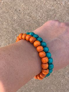 Beautiful, bright colored wooden beaded bracelets are a great way to add a fun pop of color to any outfit! These are easy to wear and feel great on! Wooden Beaded Bracelets, Bright Colored, Pop Of Color, Rope Bracelet, Bright Colors, Turquoise Bracelet, Color Pop, Beaded Bracelets