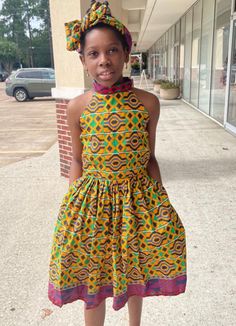 African Ankara girls dress sleeveless African fashion African wear party dress Multi color African ankara print Orange background Multi color print Made with polycotton fabric Check the measurement before purchasing. Please take your measurements before you order. Please don't assume that you know your measurements because every store has their own size guide. Return must be within 7 days after receiving with the tag on it original position. Please try the clothes on with the tag Item without th Sleeveless Cotton Sundress For Party, Printed Sleeveless Cotton Dresses, Yellow Cotton Party Dress, Multicolor Cotton Sundress, Multicolor Cotton Sleeveless Sundress, Fitted Sleeveless Yellow Cotton Dress, Yellow Fitted Sleeveless Cotton Dress, Printed Cotton Dress For Party, Orange Cotton Party Dress