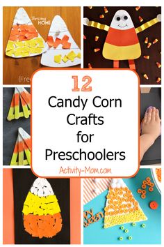 candy corn crafts for preschoolers to make