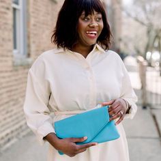 It's a timeless envelope clutch 11"w x 6"h x .5"d Magnetic flap closure One 30" detachable chain strap One interior zip pocket 6.5"w x 4.5"h with signature zipper pull Show them your gorgeous! Our best-selling Comodo Envelope Clutch is the bag that you'll reach for time and again for every soiree. This classic, yet modern, envelope purse can be dressed up or down to take you from brunch to late-night dancing. And with an interior zipper pocket and a detachable chain strap that can be customized Luxury Envelope Clutch With Magnetic Closure, Classic Leather Clutch With Detachable Handle, Elegant Leather Envelope Clutch, Leather Envelope Clutch With Detachable Strap, Snake Pink, Customer Service Advice, Leather Clutch With Turn-lock Closure, Shoe Repair Shop, Envelope Purse