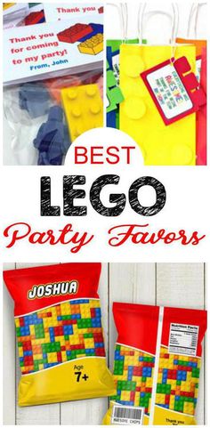 the best lego party favors for boys and girls to make their own birthdays or any special occasion