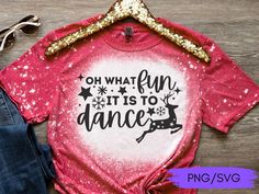 Christmas Dance Shirt Ideas, Dance Team Christmas Shirts, Christmas Dance Recital, Christmas Gifts For Dancers, Tap Dance Outfits, Holiday Shirt Ideas, Dance Svg, Dance Competitions