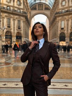 #Styles #Women #Suits #Classic #Outfit #Elegance #Fashion #Women #Style #Classic #AlexandraDobre Formal Outfits For Women Events, Bahamas Outfits, 3 Piece Suit Women, Womens 3 Piece Suit, Colorfull Style, Twenty Fine, Bahamas Outfit, Female Suits, Stylish Business Outfits