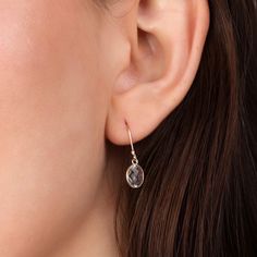 Elevate your chic look with our stunning bezel set fish hook earrings. Perfect for ladies who love extra style. Crafted from sterling silver, featuring an elegant oval gemstone. Affordable and a must-have for every fashionable woman. Rhodium or gold plating ensures they resist tarnish. Add contemporary style to your wardrobe. Versatile and pretty, pair with any outfit. Make a statement with these exquisite earrings. Gemstone Drop Earrings, Aquamarine Colour, Fish Hook Earrings, Green Jade, Pink Quartz, Bling Jewelry, Buying Jewelry, Fish Hook, Hook Earrings