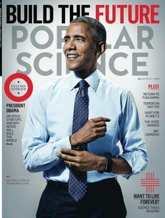 president obama magazines pinterest | Pin by Marilyn Pierre on President Obama & family | Pinterest Popular Science Magazine, Obama Campaign, Science Magazine, Campaign Posters, Magazine Cover Design, Business Magazine, Popular Science, Business Portrait