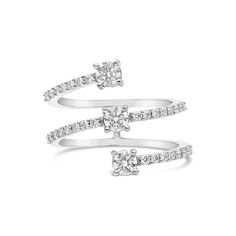 Metal: 14K White Gold Gemstones: 1.00 Cts. Diamond