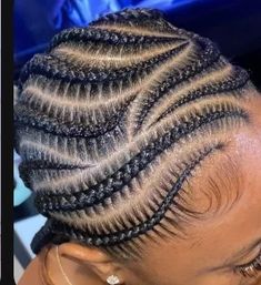 Big Corn Row Braids, Conrow Braids Styles For Black Women, Cornrow Designs For Black Women, Natural Cornrow Hairstyles For Women, Braids Cornrows Black Women, Styled Cornrows, Simple Cornrow Styles, Women Cornrow Hairstyles, 10 Cornrows