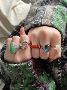 Thought Daughter, Stile Hijab, Cooler Style, Jewelry Board, Estilo Hippie, Dope Jewelry, Funky Jewelry, Jewelry Lookbook, Dream Jewelry