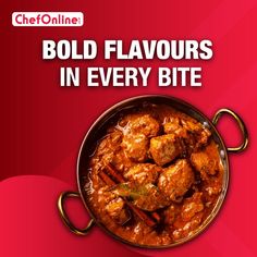 the cover of chef online's bold flavors in every bite, which includes chicken and spices