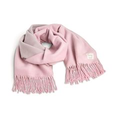 Offer comfort to a loved one with this beautiful soft pink Giving Wrap from Demdaco. This women's accessory will not only wrap her in warmth, but will show her someone is always there for her, in her corner, cheering her on. Pale pink shawl features a lavender-gray lining and twisted fringe along two edges. Generously sized, it can be used as a scarf or wrapped around your shoulders like a caring hug. | Demdaco giving wrap in pale pink with lavender lining. | Polyester knit and rayon. | Hallmark Caring Hug, Lp Shop, Pink Shawl, Wrapped Lights, Fringe Shawl, Winter Coats, Personalized Accessories, Neck Warmer, Pale Pink