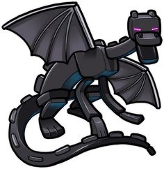 an image of a cartoon character in the style of a dragon with purple eyes and black wings