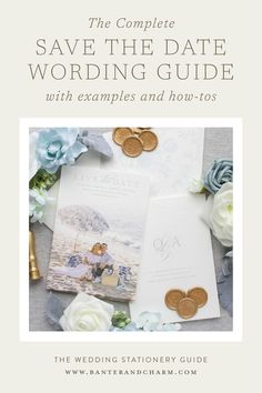 the complete save the date wedding guide with examples and how tos