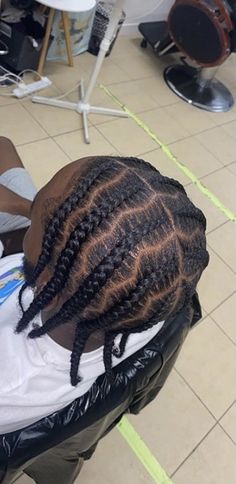 Small Box Braids Men, Little Boys Braids Hairstyles Black, Zig Zag Cornrows Braids, Little Boy Braids, Cornrows For Boys, Black Boy Hairstyles, Straight Back Cornrows