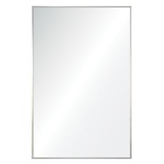 Renwil - MT1553 - Mirror - Crake - Stainless Steel Mirror Fashion, Classic Mirror, Chrome Fixtures, Chrome Mirror, Metal Frame Mirror, Framed Mirror, Rectangle Mirror, Chrome Frame, Rectangular Mirror